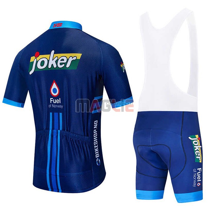 Maglia Joker Fuel Manica Corta 2020 Blu